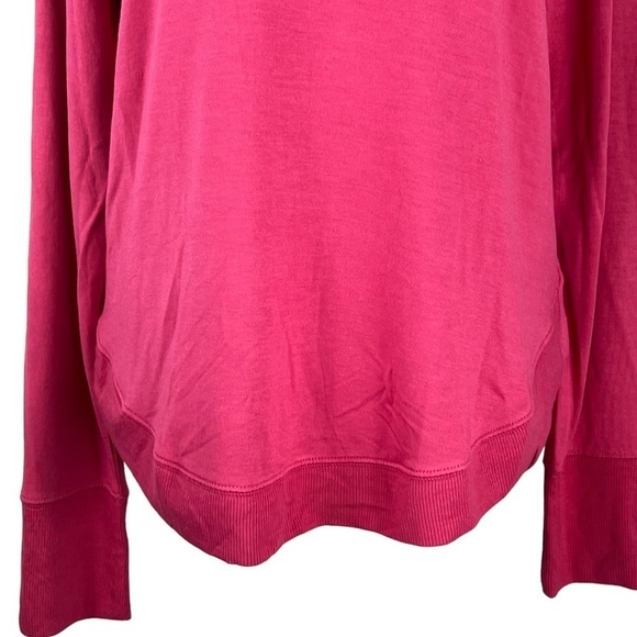 ATHLETA WOMEN'S LONG SLEEVED PULL OVER SWEATSHIRT STYLE TOP - Picture 3 of 15